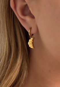 Croissant Gold Ohrringe