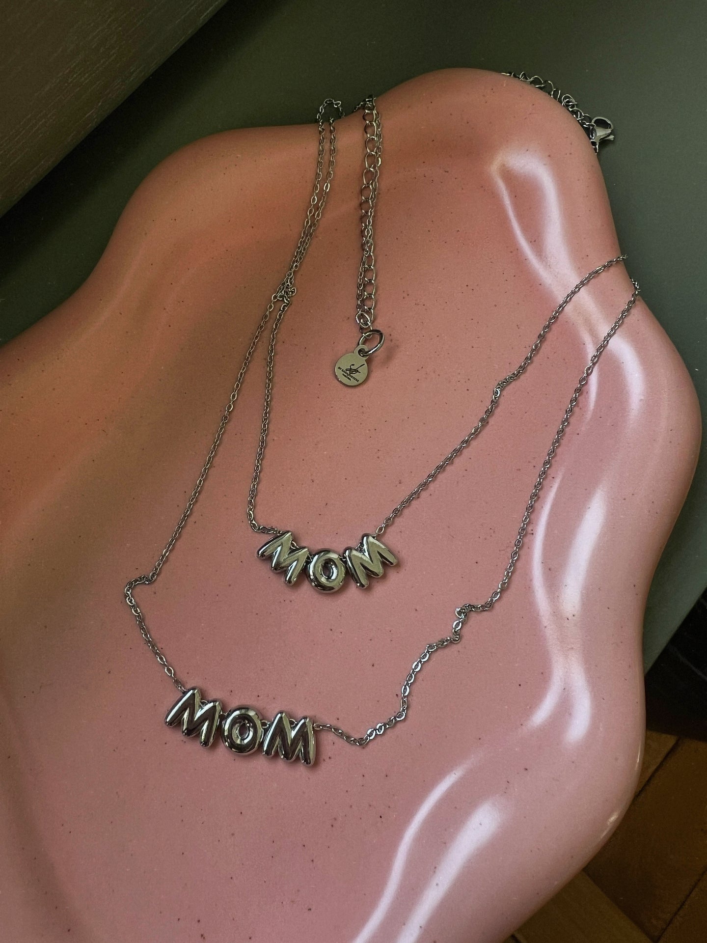 Mom bubble Kette silber -  BY SARA BECKER - THE LABEL