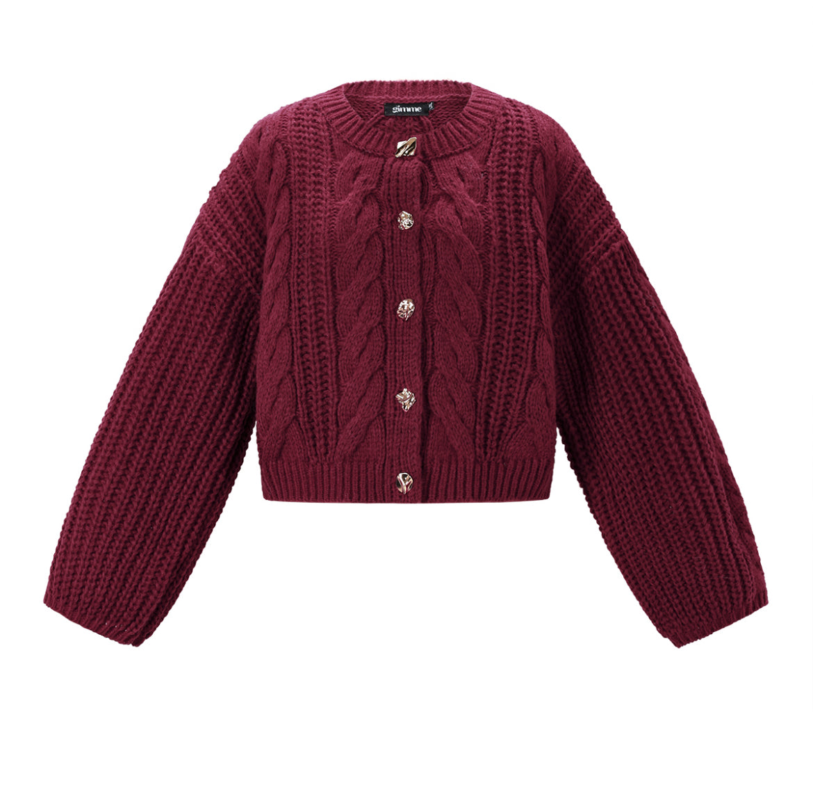 Strickjacke rot