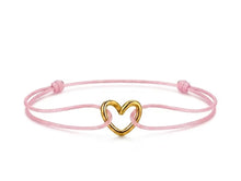 Laden Sie das Bild in den Galerie-Viewer, Armband Herz - Versch. Farben
