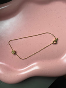 Armband Gold Blume    -  BY SARA BECKER - THE LABEL