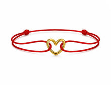 Laden Sie das Bild in den Galerie-Viewer, Armband Herz - Versch. Farben
