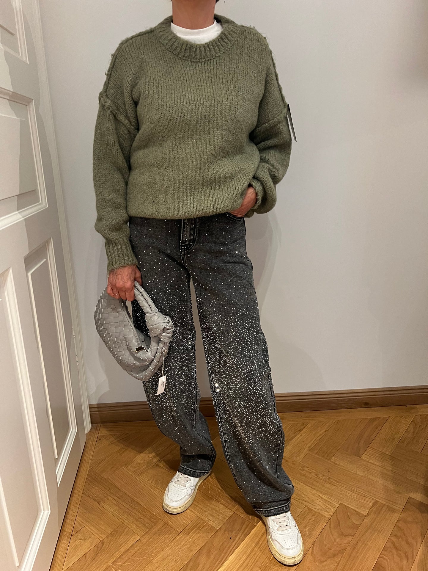 Pullover grün