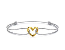 Laden Sie das Bild in den Galerie-Viewer, Armband Herz - Versch. Farben
