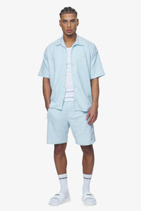 Libco Structured Knit Shorts Baby Blue - Pegador - coming soon