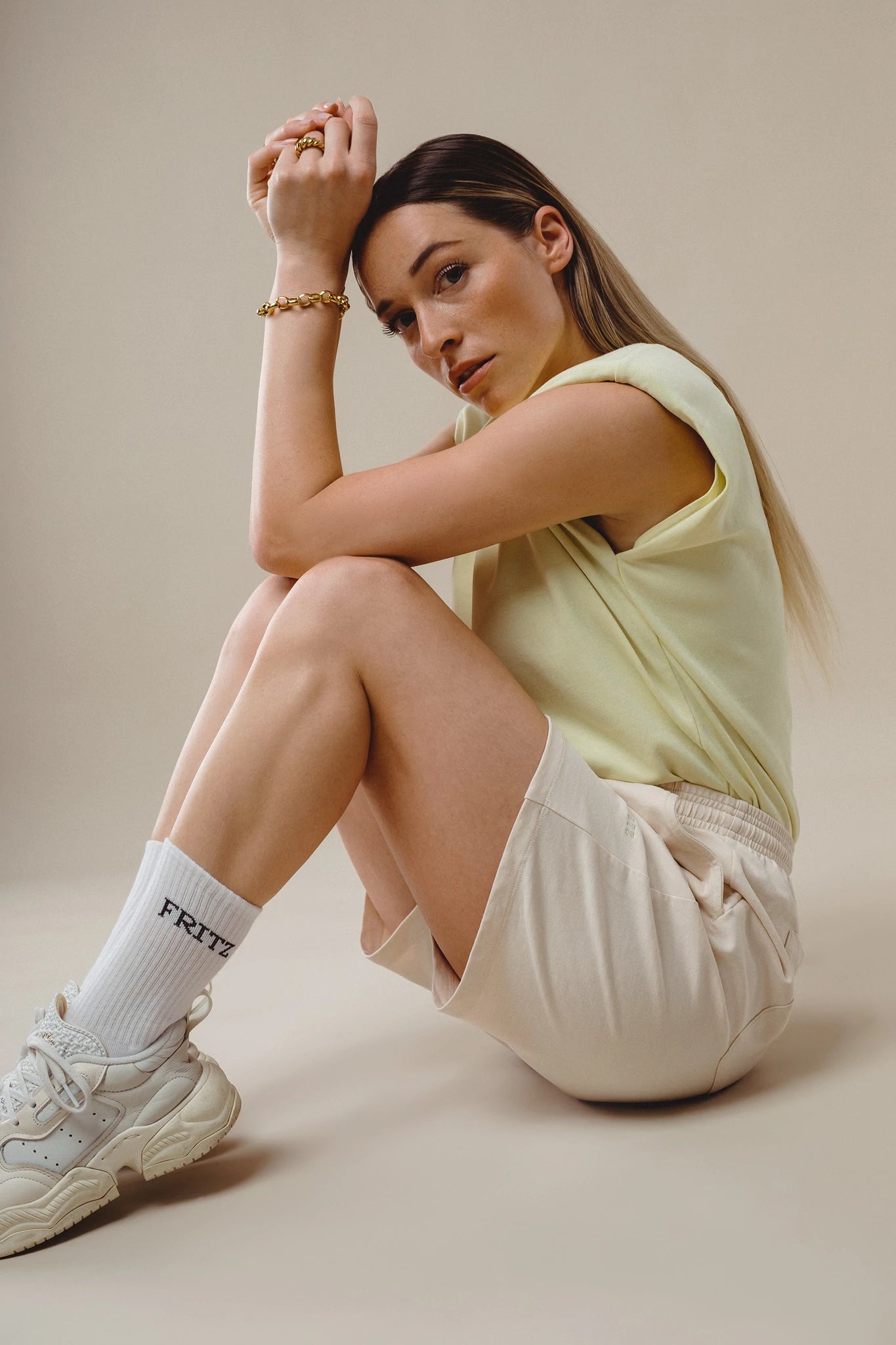 THE PADDED SHIRT - AMALFI YELLOW - FRITZ THE LABEL