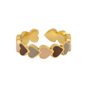 RING HEART GOLD  - By Sara Becker — The Label