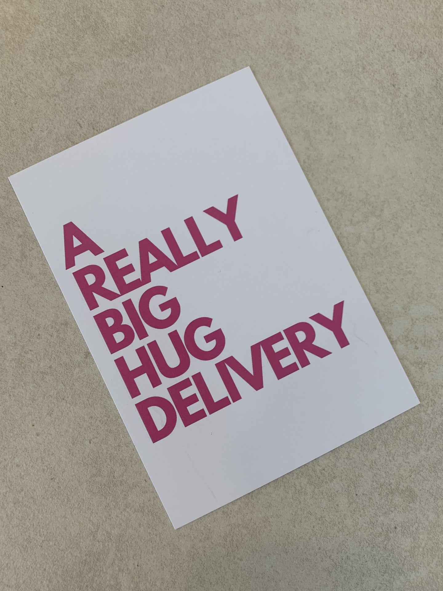 A REALLY BIG ... - KARTE BY SARA BECKER - THE LABEL