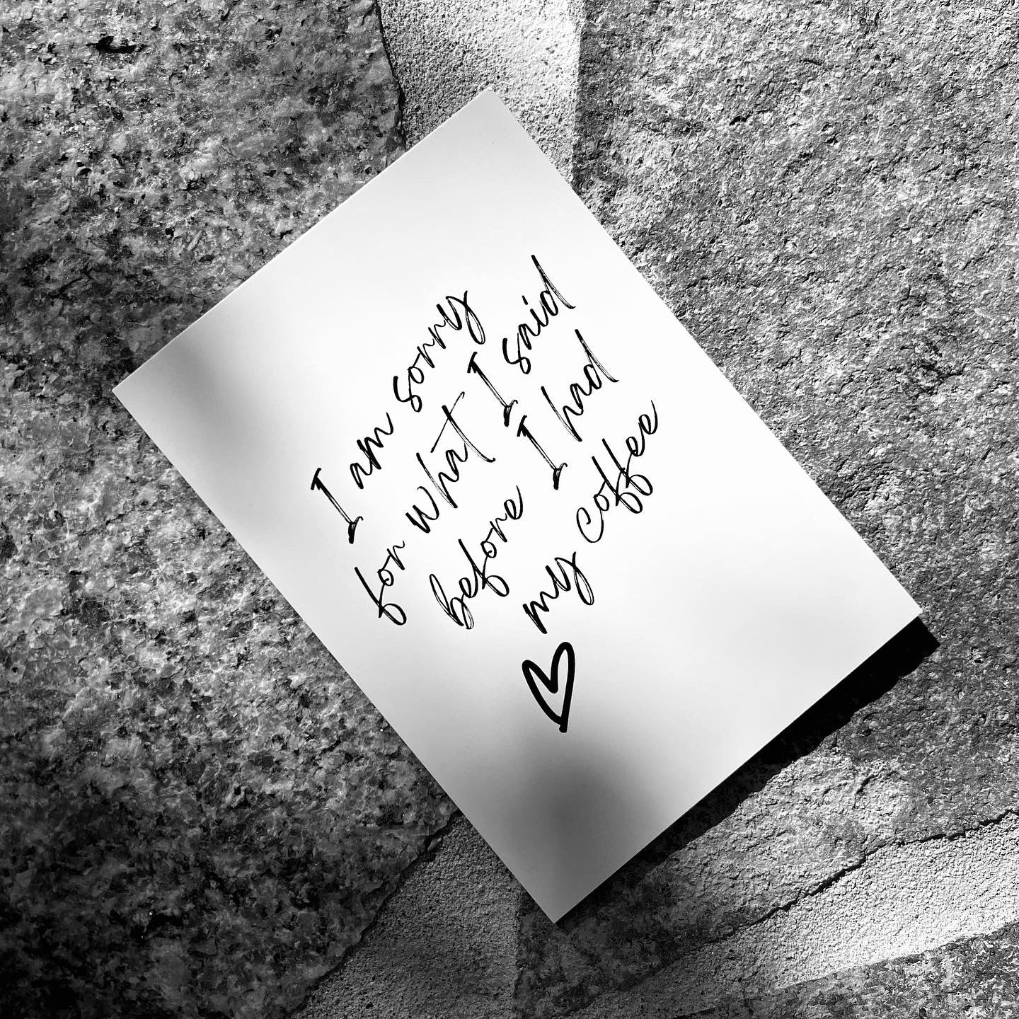 Coffee... - KARTE BY SARA BECKER - THE LABEL